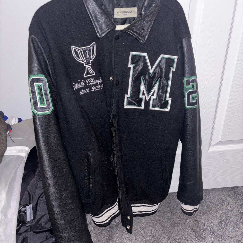 Black Varsity Jacket